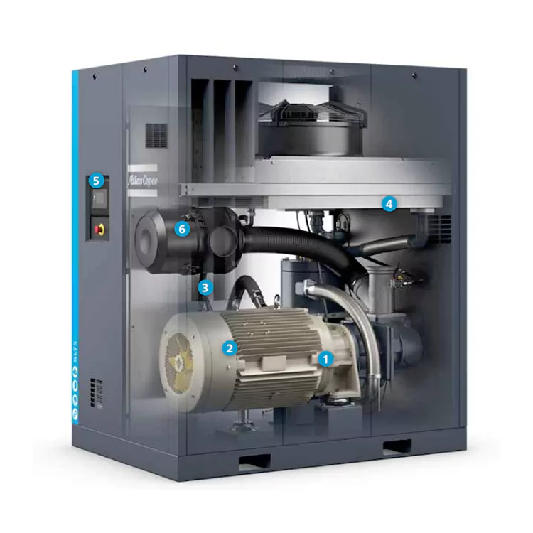 Compressore industriale a bassa pressione